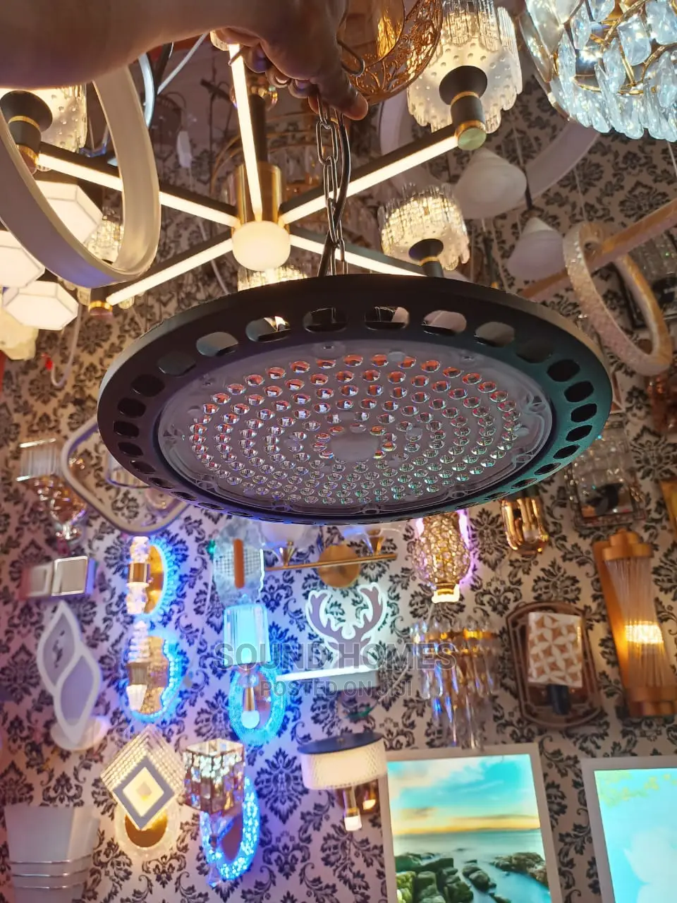 High Bay Drop Down Lamp