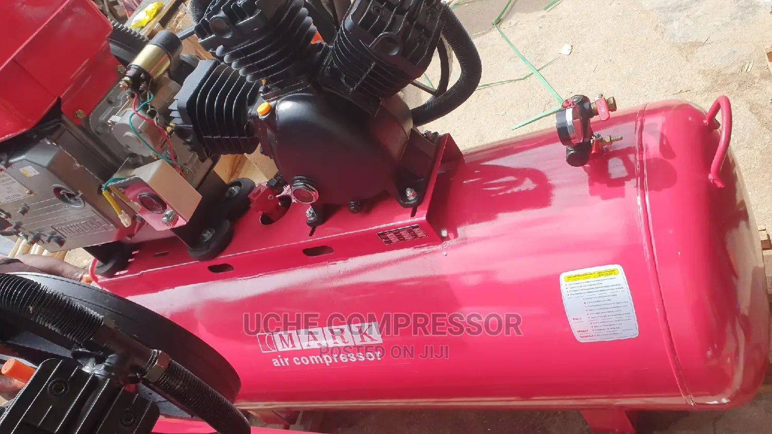 Air Compressor With Diesel Engine 20hp 500L