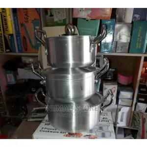 Quality Aluminum Pot Set - 3piece