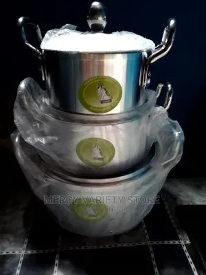Aluminum Cooking Pot - 3 Set