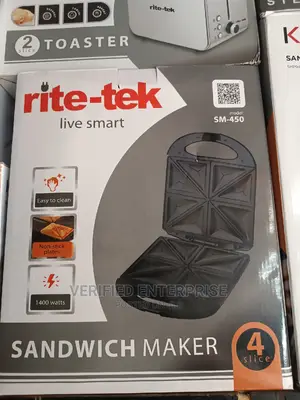Rite-Tek Toaster/ Sandwich Maker - 4 Slice
