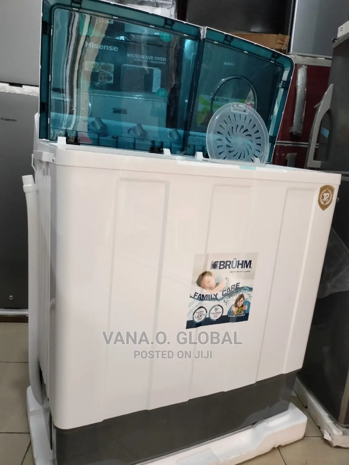 Washing Machine 12kg Semi Automatic