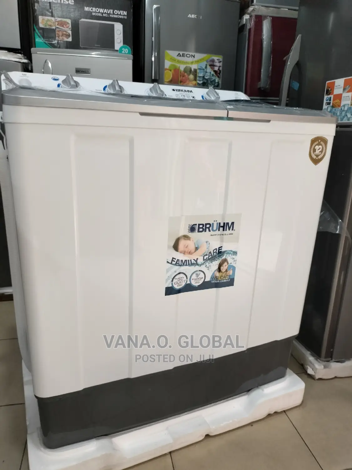 Washing Machine 12kg Semi Automatic