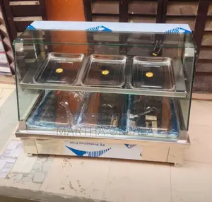 3 Plates Food Display Warmer