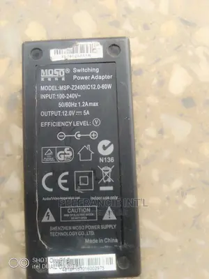 Photo - 12v 5a Plug Power Adapter