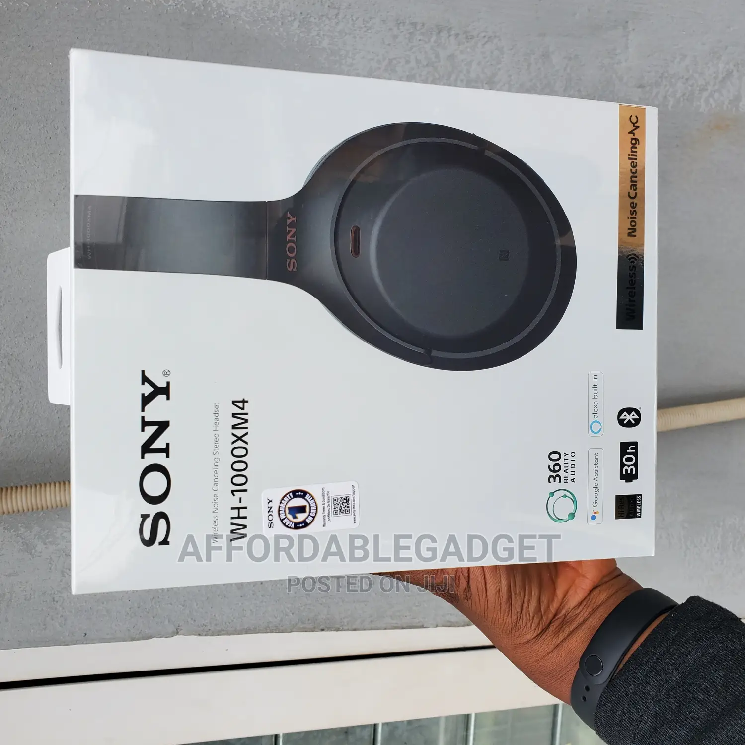 Sony WH-1000XM4 Wireless Noise Canceling Headphone With Mic