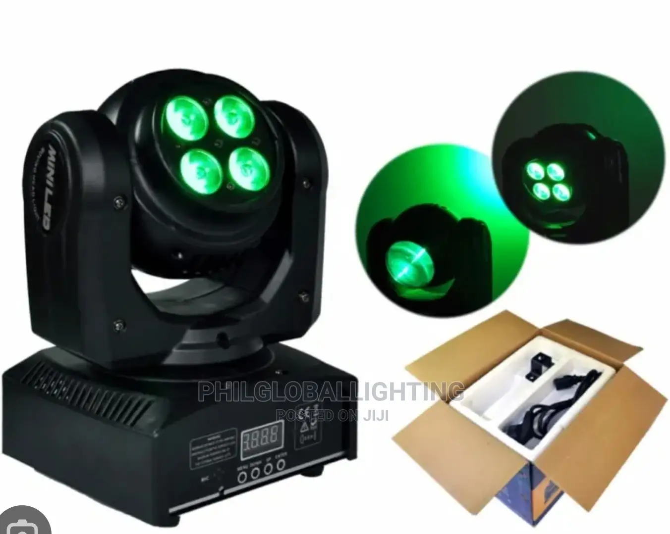 Double Face Mini Moving Head Light