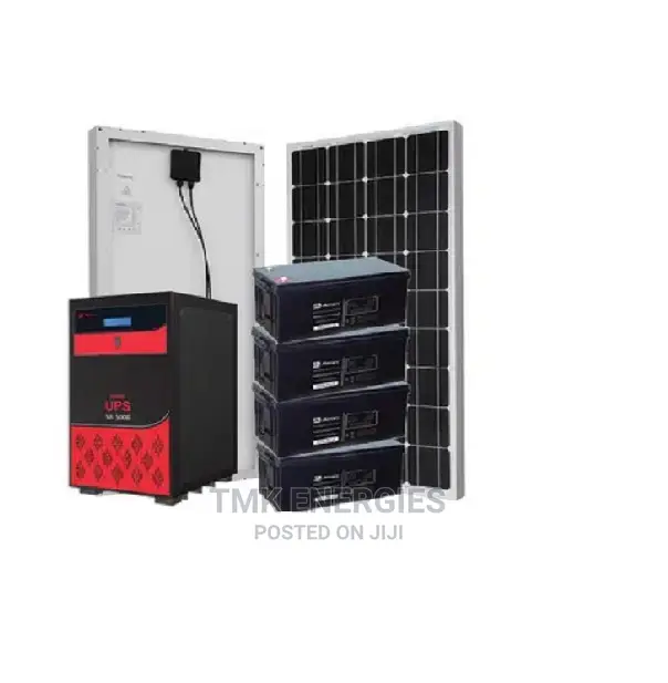 Mercury 5KVA Inverter 4X 200AH Batteries 8x 300 Watts - Tmk Energies ...