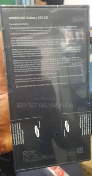 New Samsung Galaxy S20 128 GB
