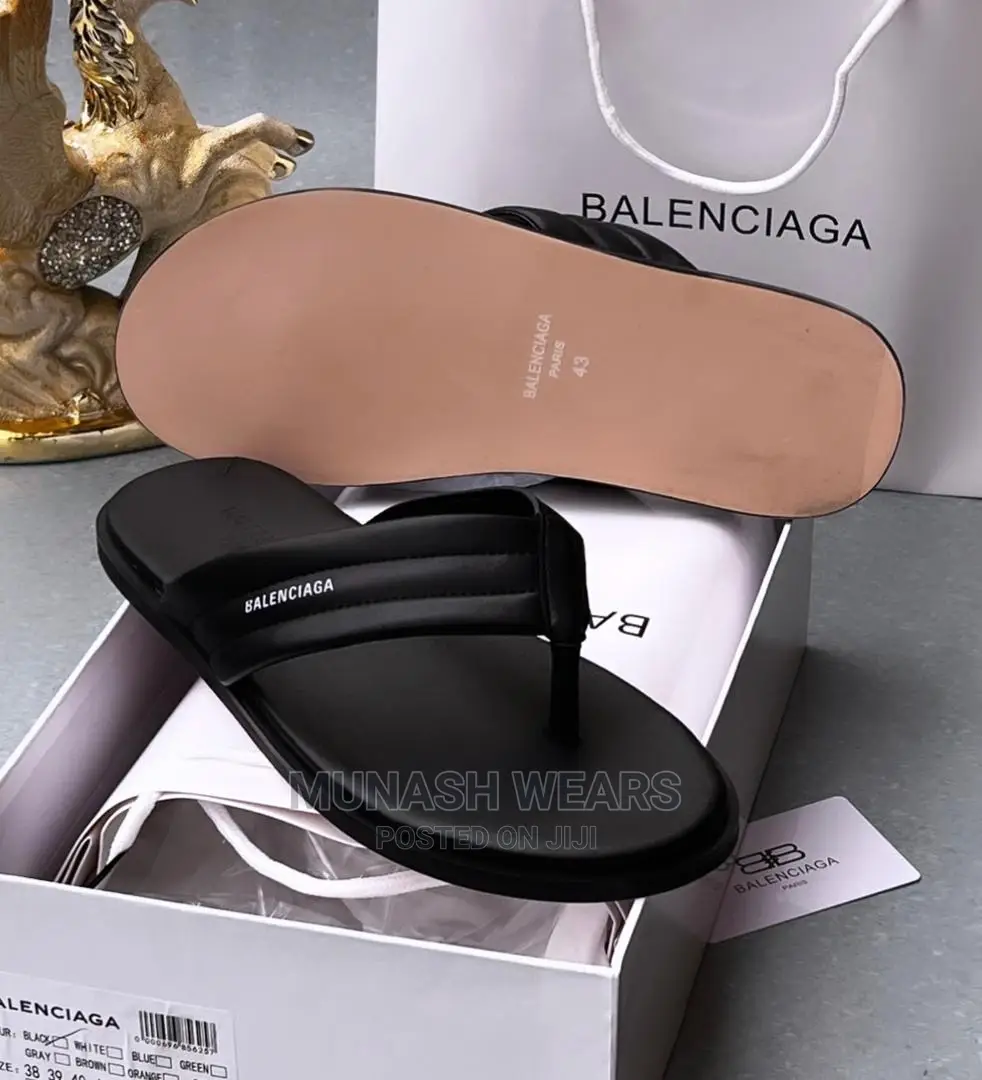 Men Quality Leather Slipers