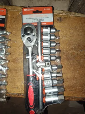 Socket Set With Allen Key Head