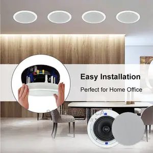 Herdio 6.5" Ceiling Speakers 640 Watts HCS818-16BT-4CH(4 SPK