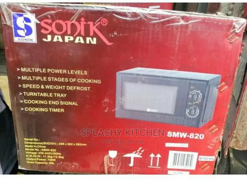 Sonik Japan Microwave Oven With Grill20l in Lagos Island (Eko