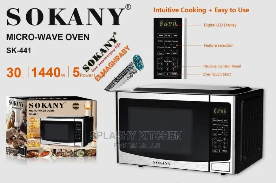 Sokany Digital Microwave Oven 30 Liters in Lagos Island (Eko) Kitchen
