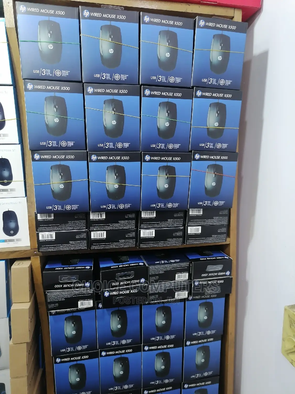 HP X500 Wired Mouss