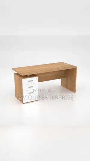 Office Table With Side Drawer