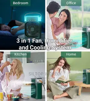 Portable Air Conditioning Fan With Humidifier