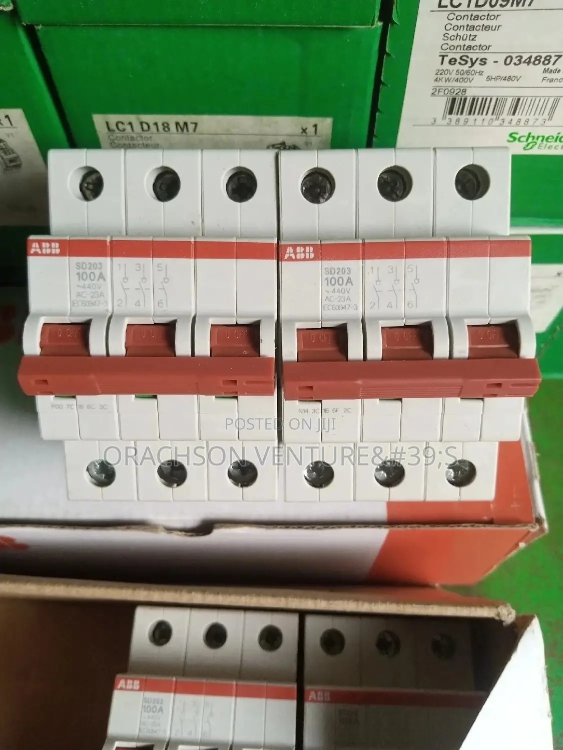 100amps ABB Main Control 3pole