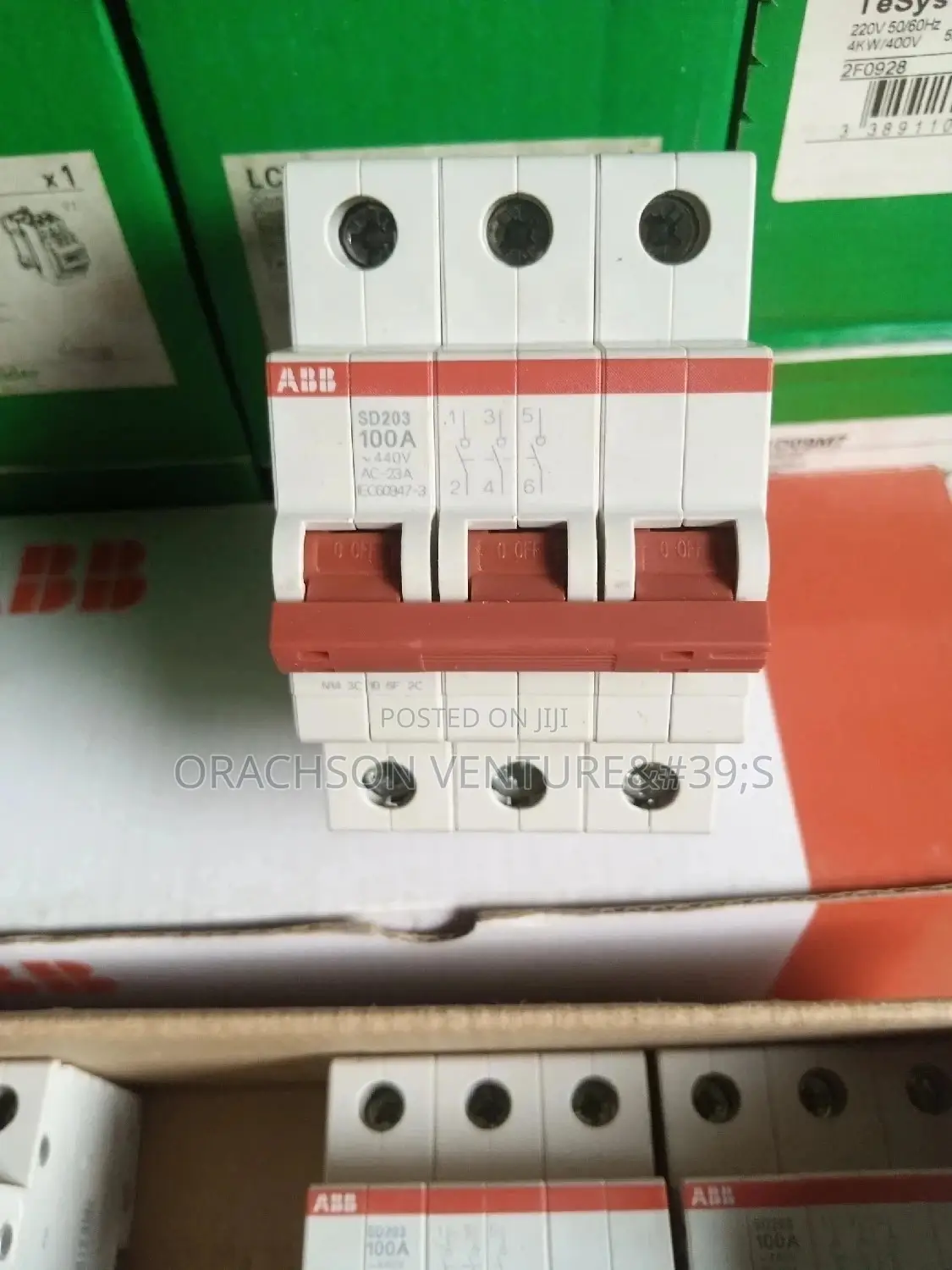 100amps ABB Main Control 3pole