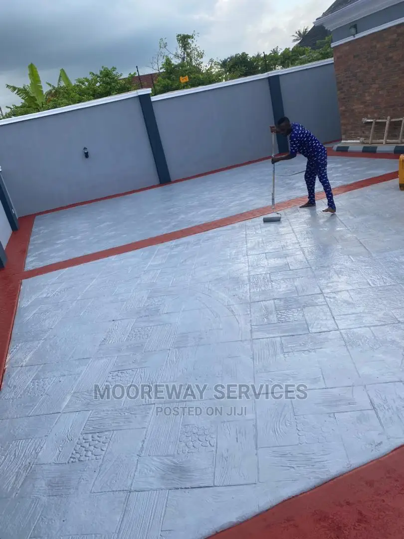 Stamped Concrete Flooring