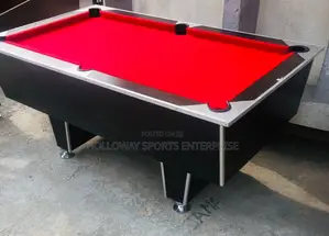 7FT Red Snooker Board Local Made HDF