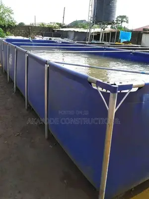 Mobile Fish Pond Fist Quality Korea Tarpaulin