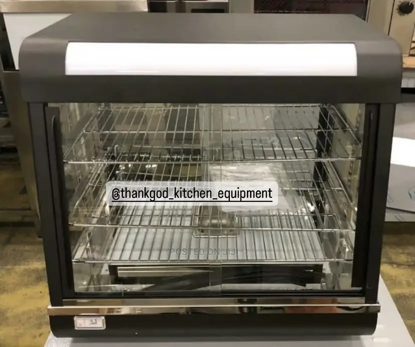Snacks Display Black Warmer 2feet
