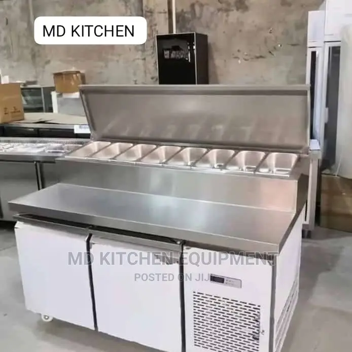 Bar Salad With Under Bar Freezer