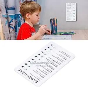 Elder Care Planner Chart Checklist Memo Board