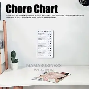 Elder Care Planner Chart Checklist Memo Board