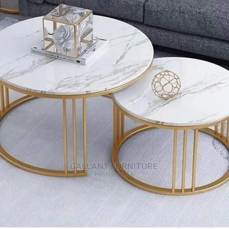Quality Top Marble Center Table Set