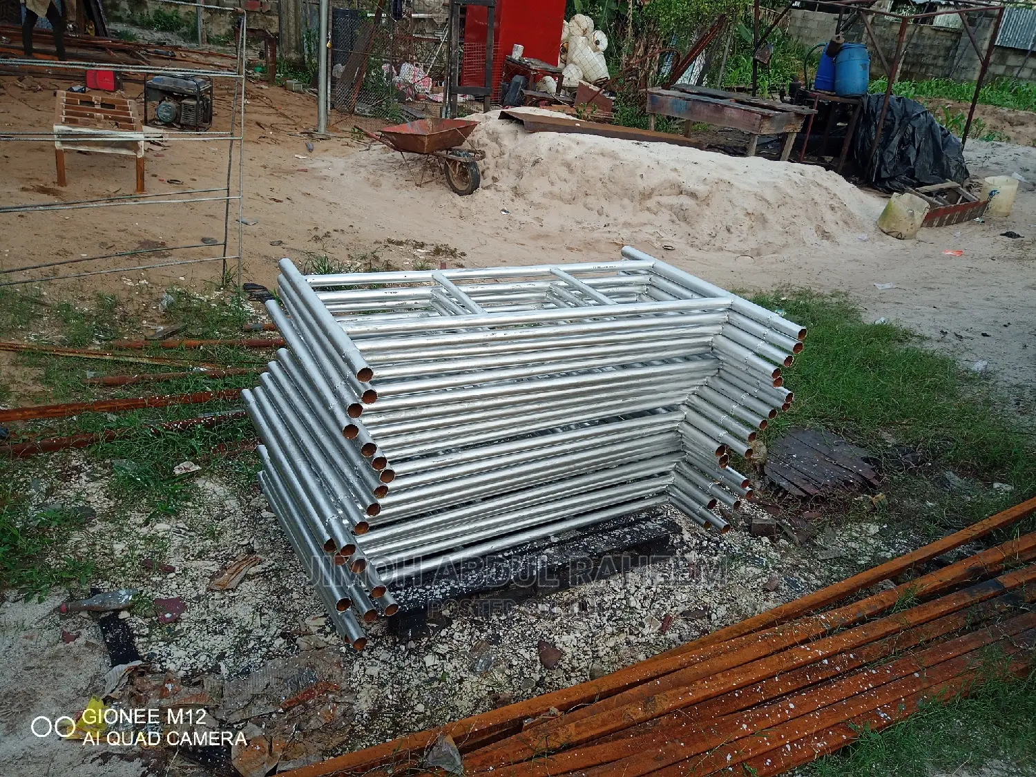 Solid Iron Mobile Scaffolding