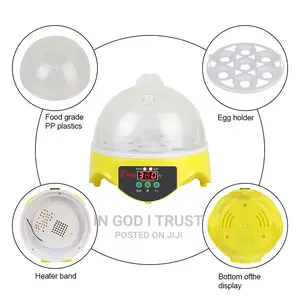 Adjustable Digital Temperature 7 Egg Poultry Incubator