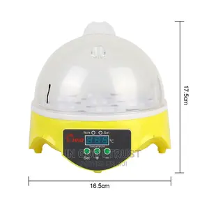 Adjustable Digital Temperature 7 Egg Poultry Incubator