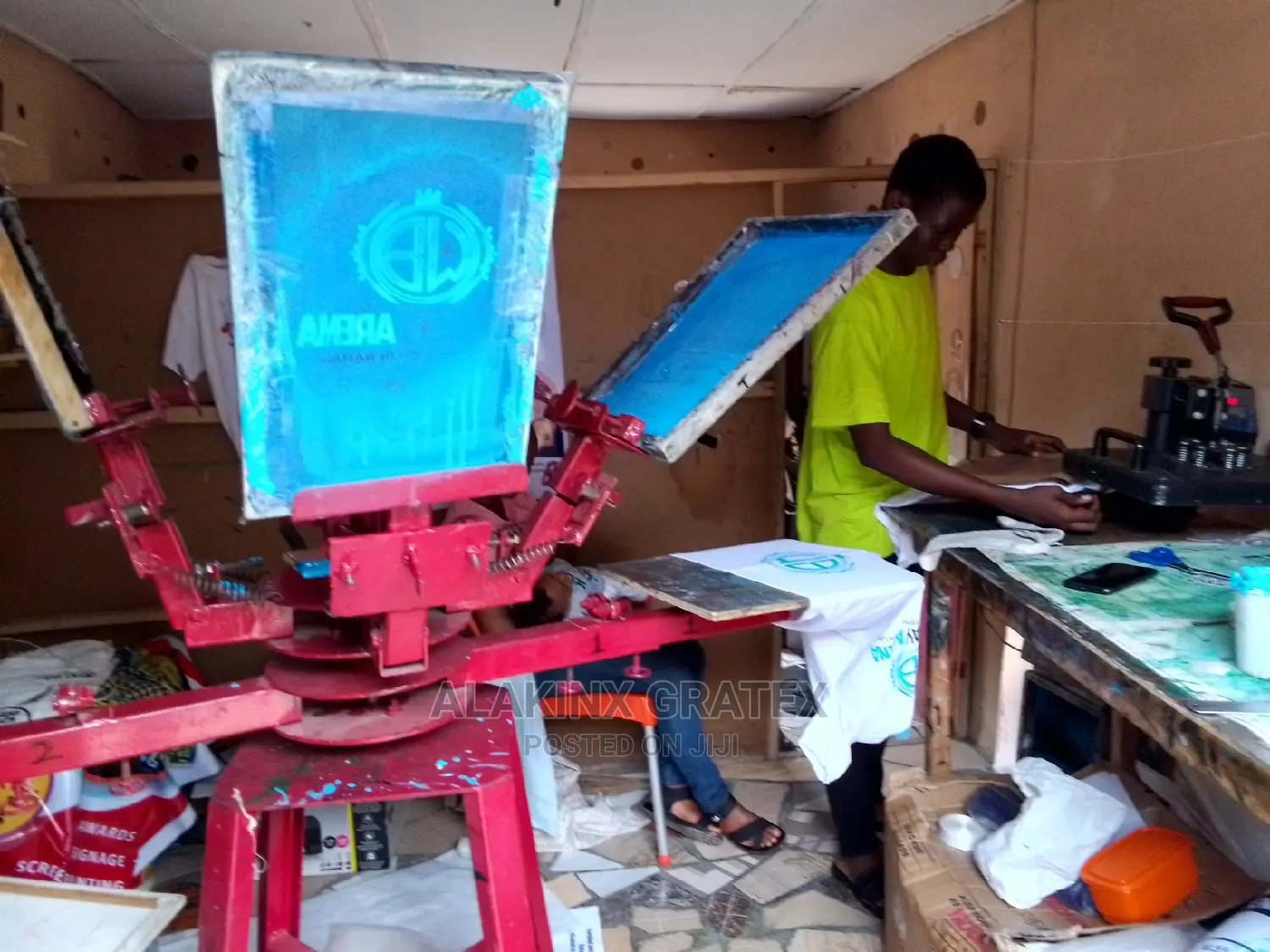 Screen Printing on Cloth