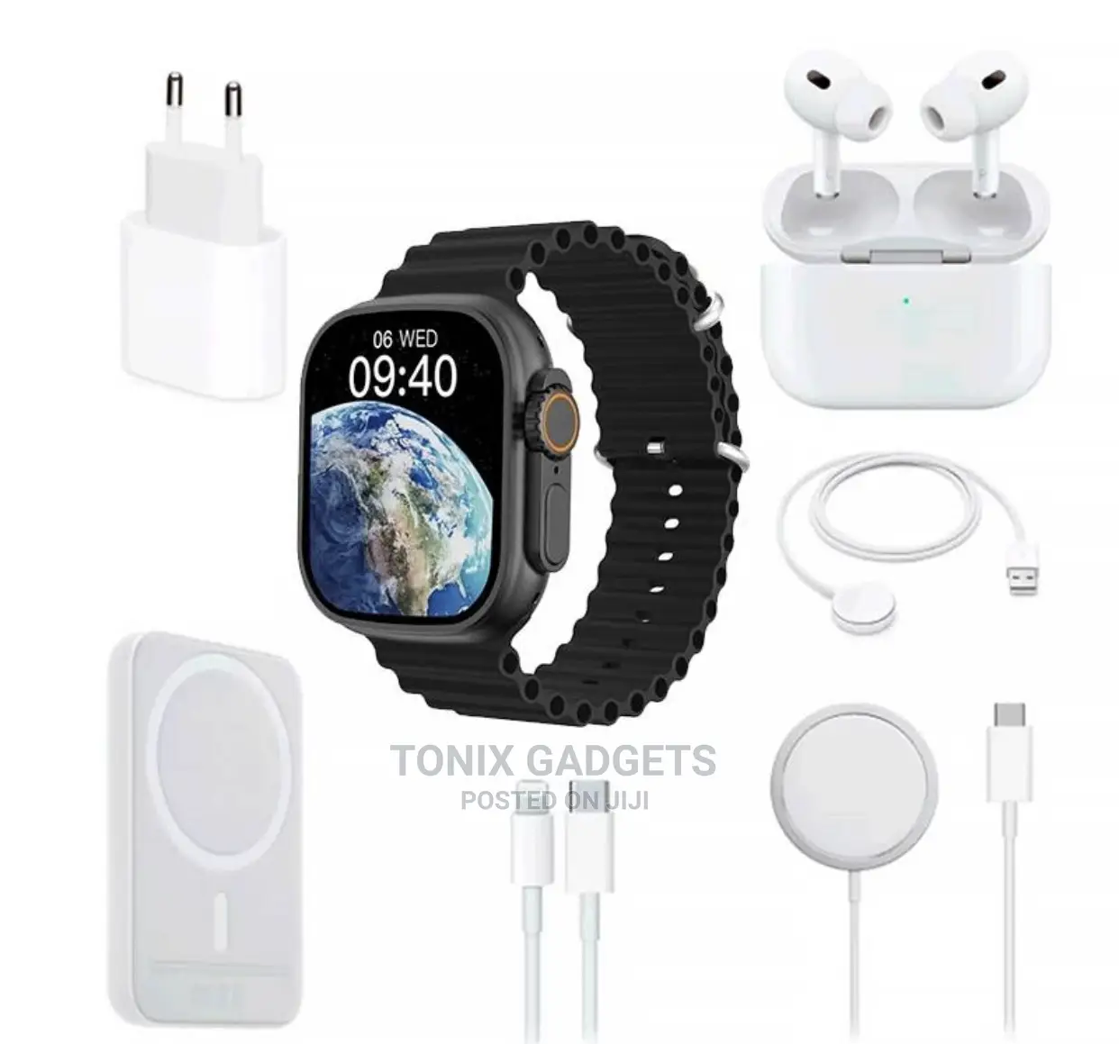 8-in-1 X8 Unique Ultra Combination Smartwatch