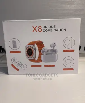 8-in-1 X8 Unique Ultra Combination Smartwatch