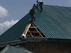 Aluminium Longspan Roofing Sheet Green Color