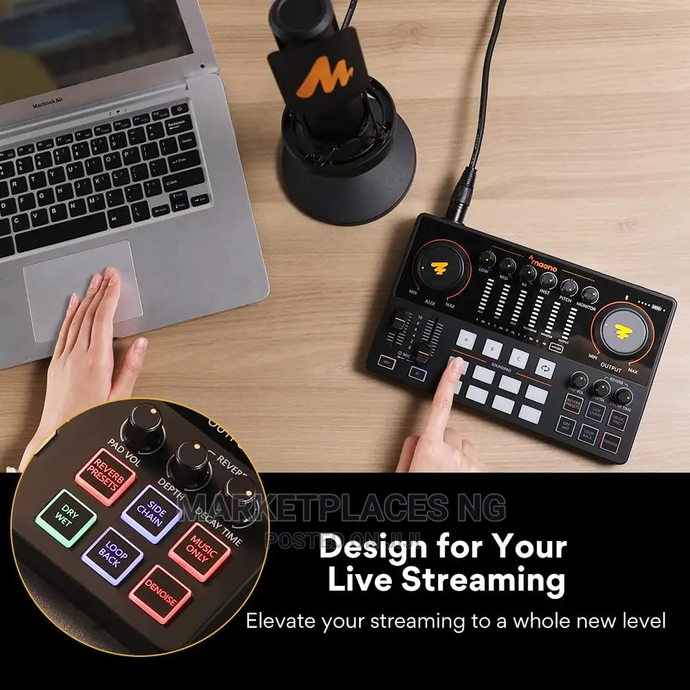 Maonocaster E2 Interface and Mic Bundle