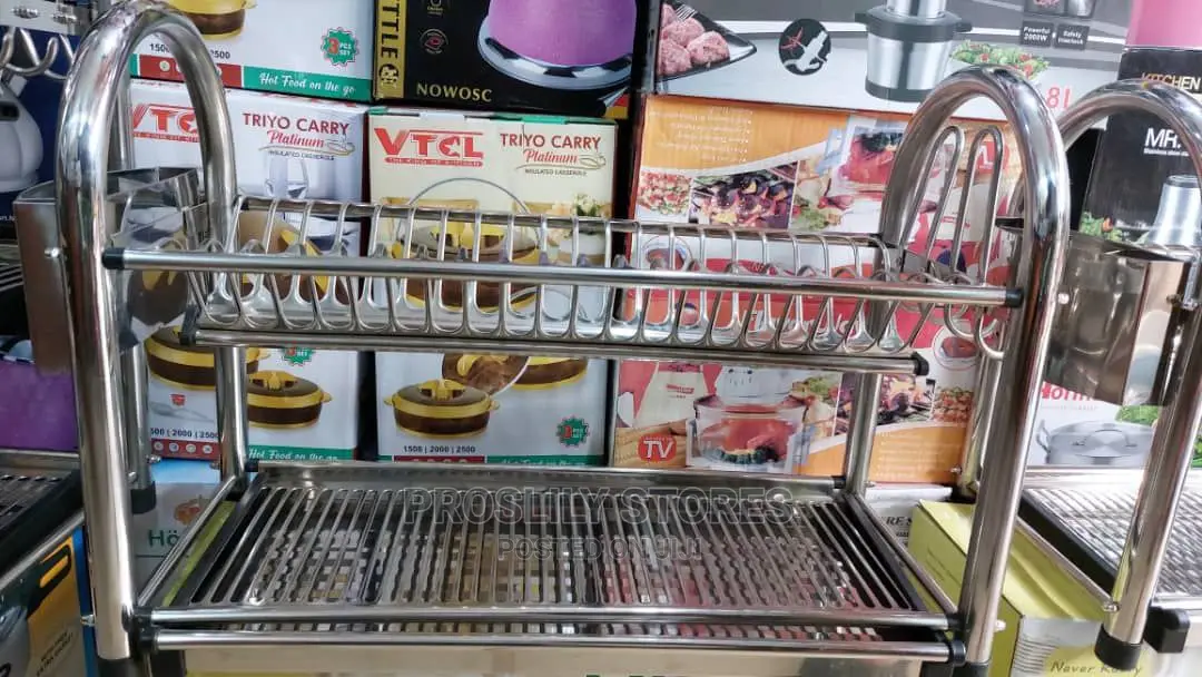 3layer Pure Stainless No Rusting Plate Rack