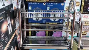 3layer Pure Stainless No Rusting Plate Rack