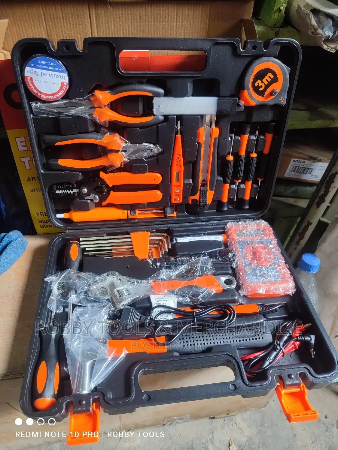 Excellent Tools Box With Meter