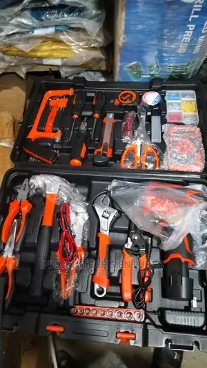 Complete Electrical Tools Kit, With 18/21v Battery Drill