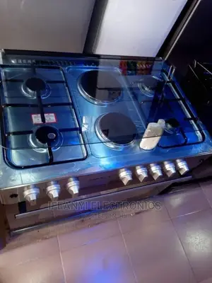 Maxi Gas Cooker 60by90cm (4+2) INOX