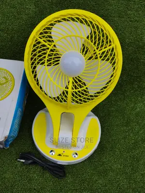 Portaable Led Light Mini Fan