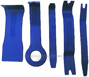 5 Piece Trim Removal Set, Pry Tool Blue
