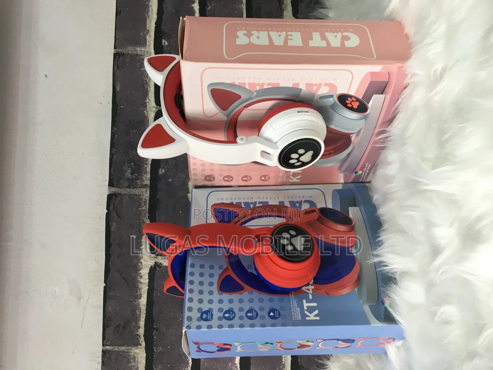 Cat Ear Wireless Stereo Head Phone