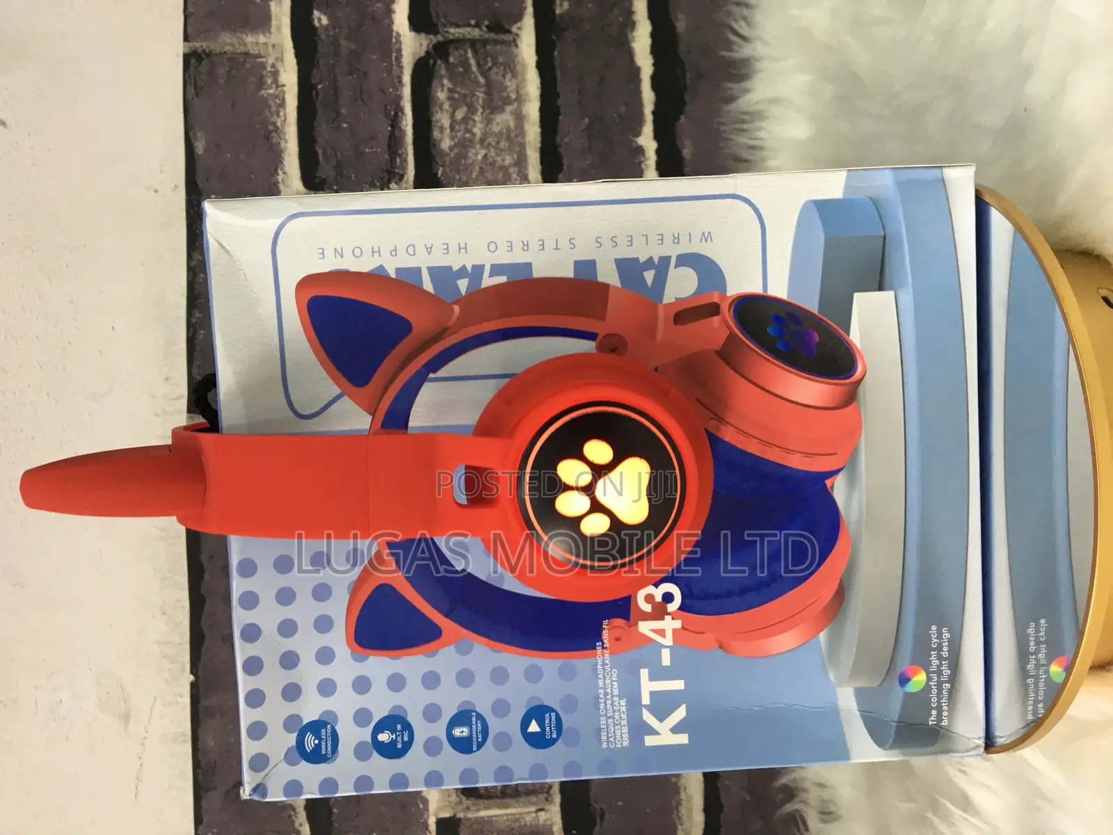 Cat Ear Wireless Stereo Head Phone