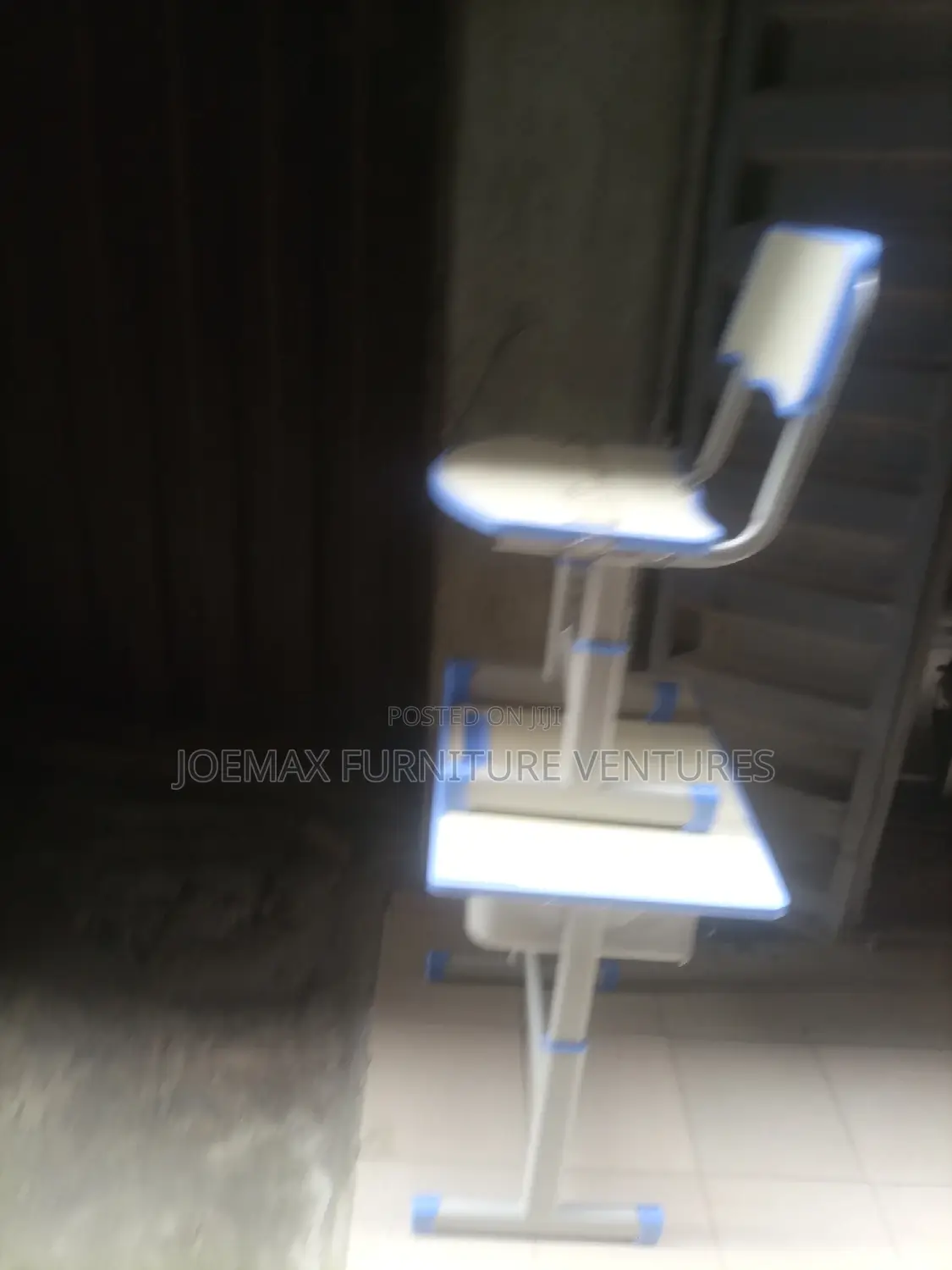 Adjustable Student Desk and Chair.