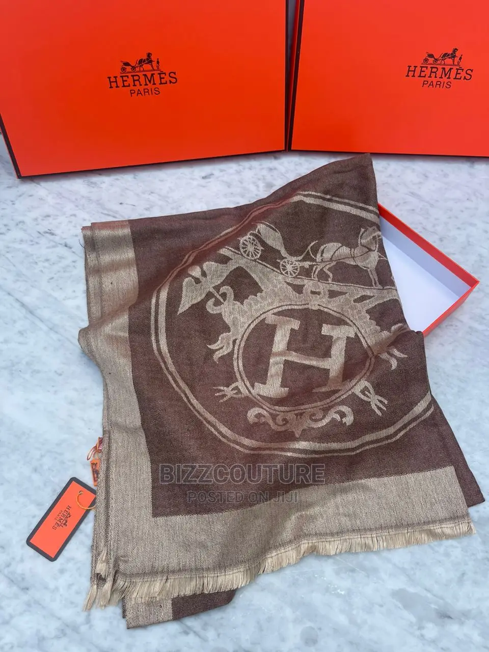 Original HERMES Scarf Available in Store